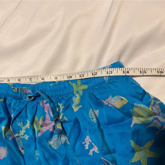 Silk Shades Blue Tropical Tank and Shorts Set - Picture 8 of 11